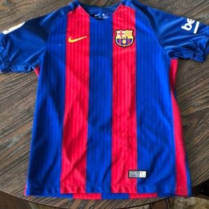 Authentic Boys Messi Soccer Jersey
